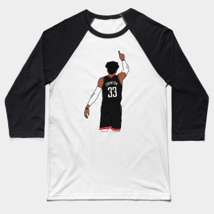 Robert Covington Finger To The Sky Baseball T-Shirt